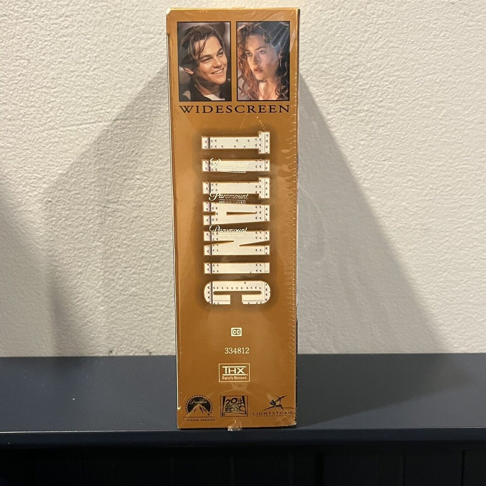 New Titanic VHS 1998 2 Tape Set Sealed Widescreen Movie - Picture 4 of 6